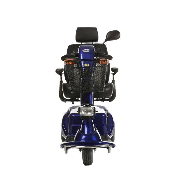 Merits Health Pioneer 3 Heavy Duty Mobility Scooter in Blue Front 