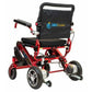Pathway Mobility Geo Cruiser DX Folding Power Wheelchair in Red Back
