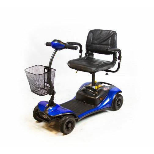 Shoprider Dasher 4 Travel Mobility Scooter in Blue