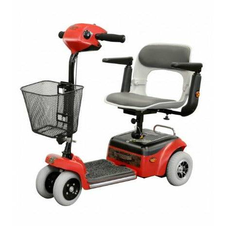 Shoprider Scootie Travel Mobility Scooter in Red