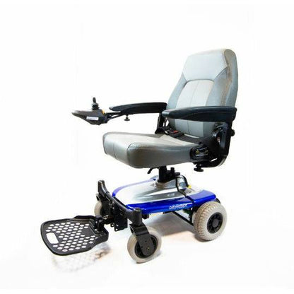 Shoprider Smartie Travel Power Wheelchair in Blue