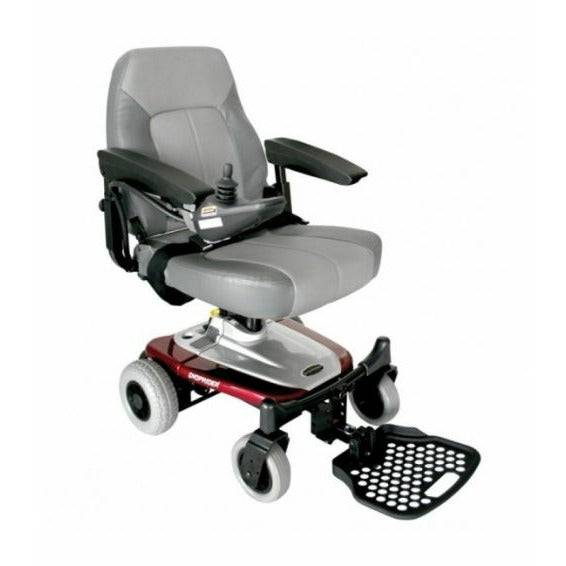 Shoprider Smartie Travel Power Wheelchair in Red