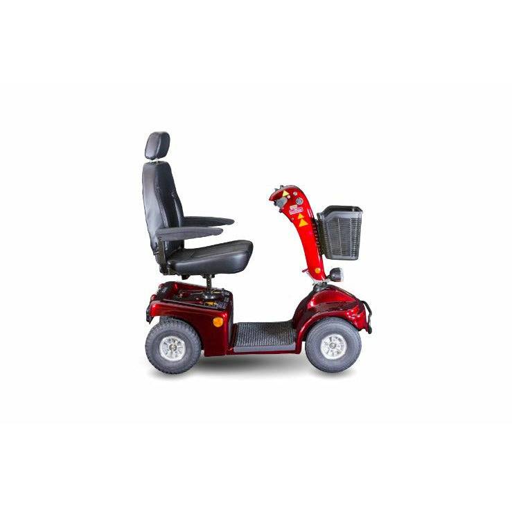 Shoprider Sprinter XL4 Heavy Duty Mobility Scooter in Red Side
