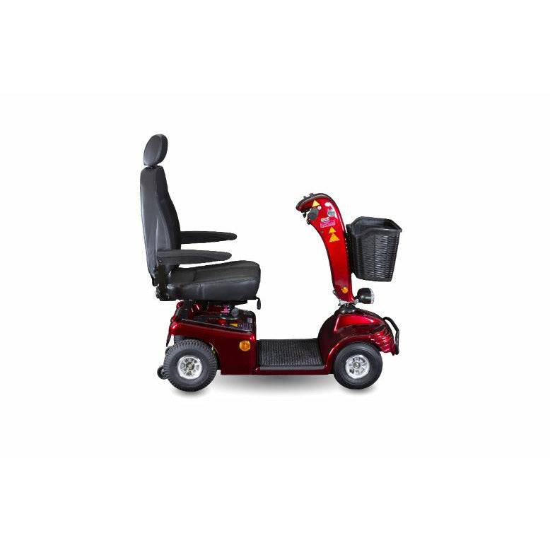 Shoprider Sunrunner 4 Mobility Scooter in Red Side