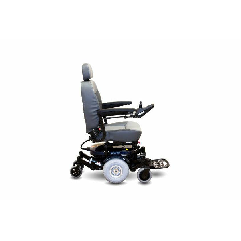 Shoprider XLR Plus Power Wheelchair in Blue Side